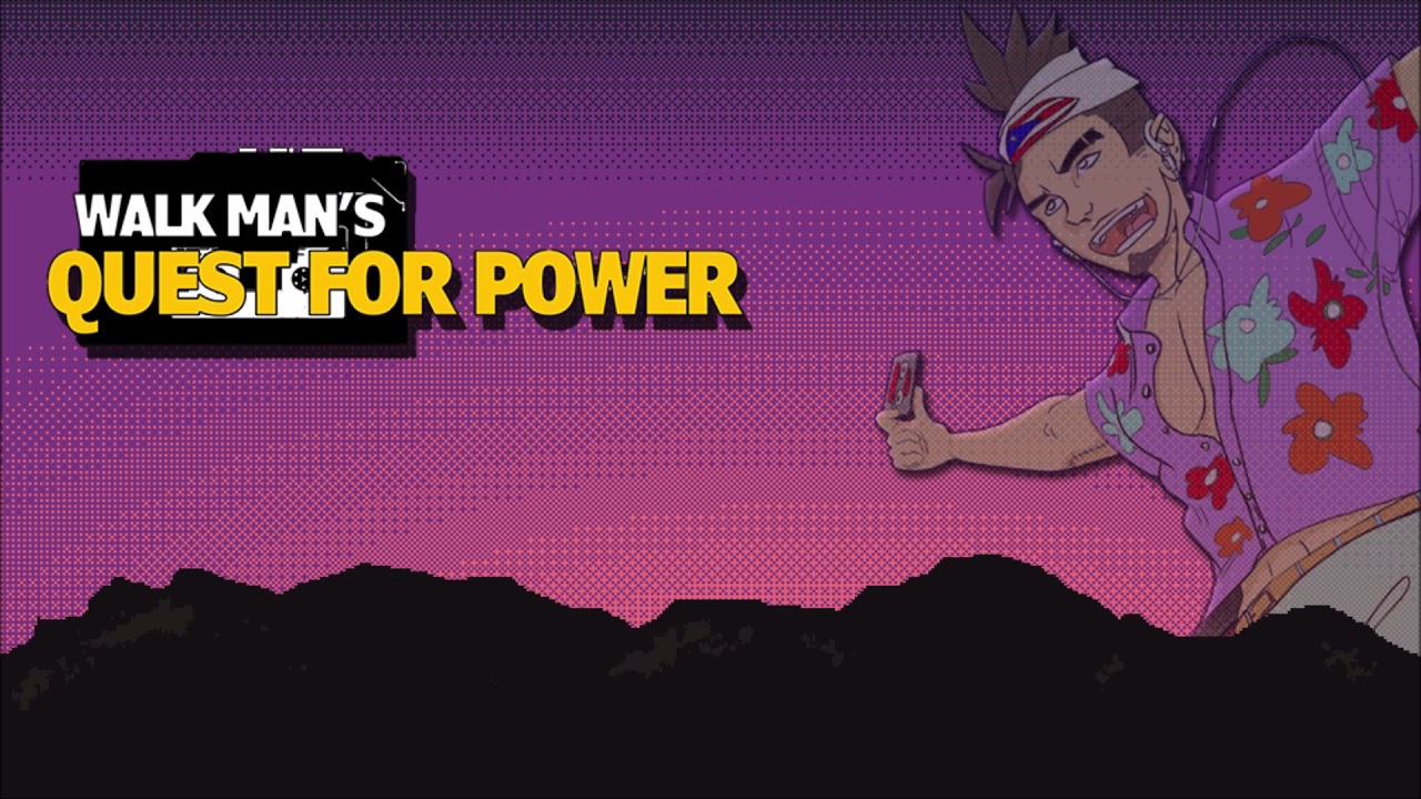 Banner and Logo for Walk Man's Quest For Power